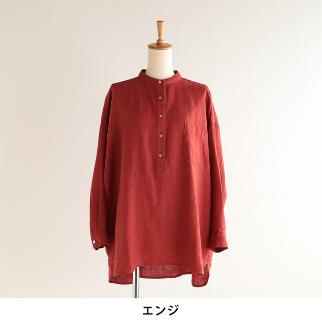 フォロー割専用 80s〜 FLAX 半袖 リネンシャツ 実寸L リトアニア製 nofl】リトアニアリネンプルオーバーシャツ（2026AW） 644212940