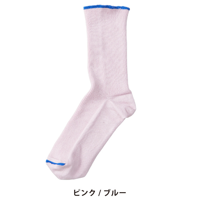 Homie】コットンレーヨンシルクリブソックス［H-077］ 669600800