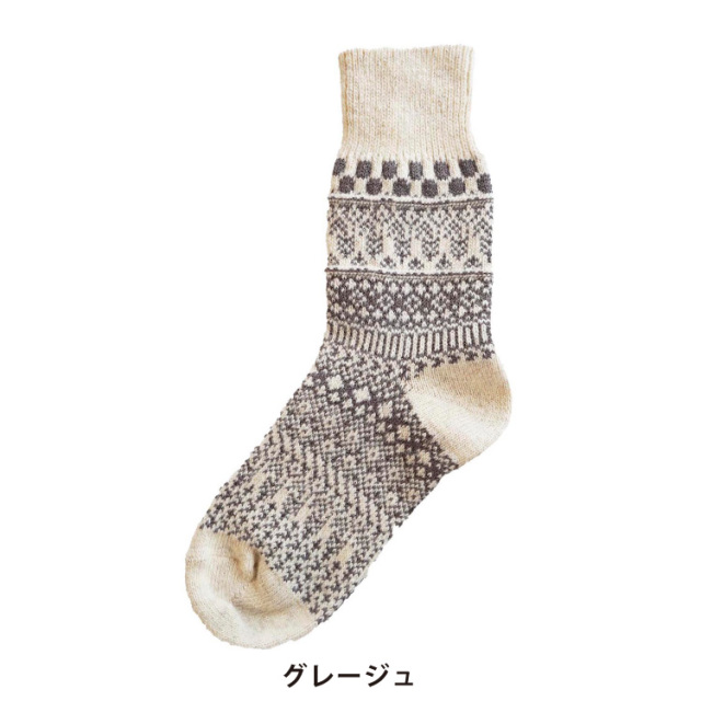 Homie】ネップジャガードドットソックス［H-084］ 669601050