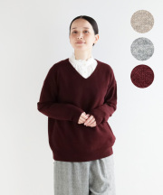 nofl ニュージーウールVネックプルオーバー