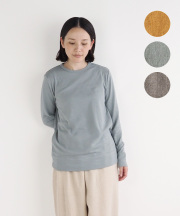 nofl ダブルガーゼクルーネックプルオーバー