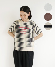 nofl ロゴプリントクルーネックTシャツ