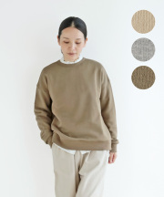 nofl JAPAN MADE裏毛クルーネックプルオーバー