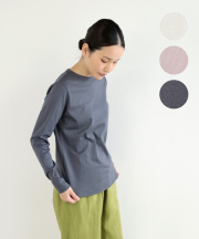 nofl スビンコットンプラチナムベーシックプルオーバー