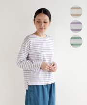 nofl GIZAコットンボーダープルオーバー