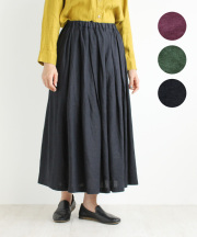 nofl リトアニアリネンタックスカート