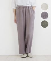 nofl リネンイージーパンツ
