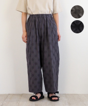 nofl コットンウールカルゼワイドパンツ nofl】コットンリネンカルゼワイドパンツ 644207460