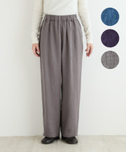 nofl リトアニアリネンイージーパンツ