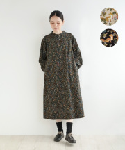 nofl✳︎美品フォレスト柄コーデュロイワンピース✳︎ベージュ✳︎定価19,580円 nofl】コーデュロイforest柄ワンピース 644211380 | ナチュラル服通販