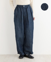 nofl リネンデニムパンツ
