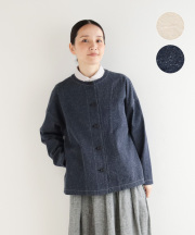 nofl コットンシルクデニムジャケット