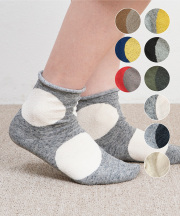 homie ビッグドットショートソックス