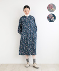nofl コットンレーヨンウールボタニカルワンピース