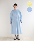 nofl 荒炊きオックス襟付きワンピース
