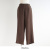 nofl リネンウールビエラワイドストレートパンツ