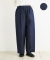 nofl コットンデニムイージーパンツ