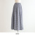 nofl コットンタックロングスカート