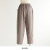 nofl コットンリネンオリーブオイル仕上げテーパードパンツ