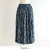 nofl コットンレーヨンウールボタニカルタックスカート