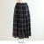 nofl リネンチェックタックスカート