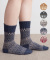 homie ウールコットンジャガードソックス