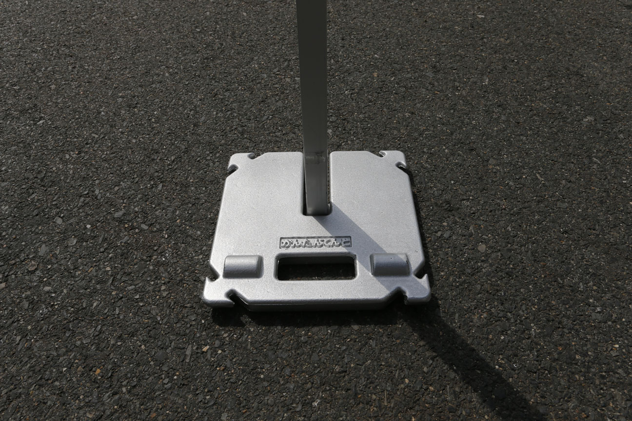 かんたんてんと3オプション　加重プレート　送料無料！（鋳物製　10キロ/1台）　