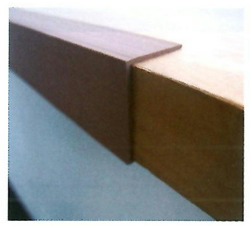 額縁養生カバー　送料無料！（有効厚23～25mm・奥行18mm×長さ1700mm　200本/1セット）