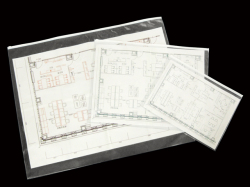 図面ケースA1型　送料無料！（0.25mm厚×860mm横×700mm縦　30枚/セット）