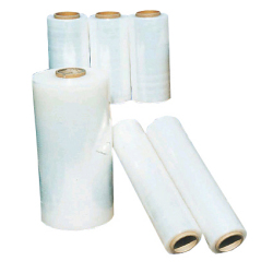 ストレッチフイルム　送料無料（１６μ×500mm×300m　３０本/セット）