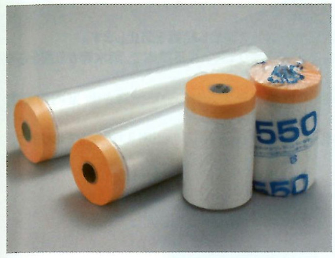 和紙テープ付き養生マスカー　送料無料　（2100mm×35m　30巻）