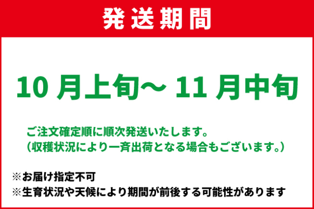 10月上旬-11月中旬