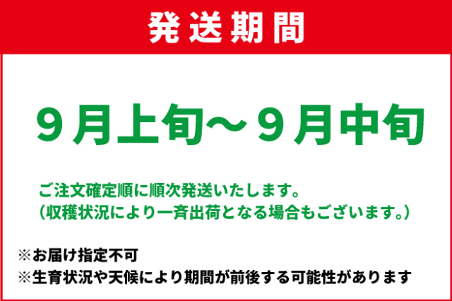 9月上旬-9月中旬