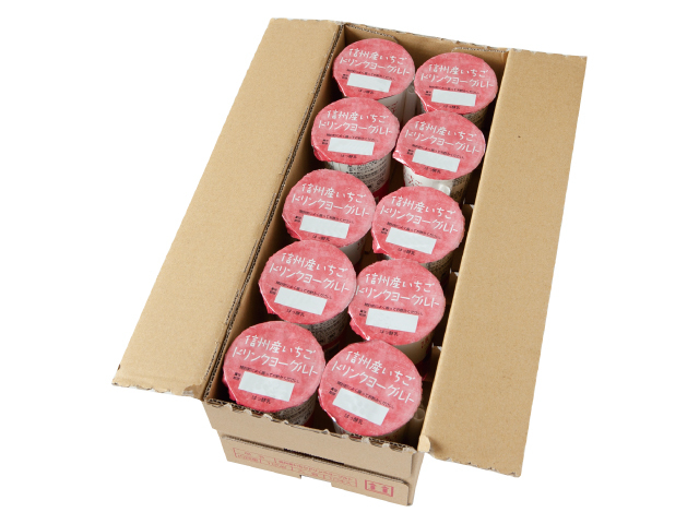 信州産いちごドリンクヨーグルト