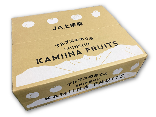 JA上伊那 サンふじ箱