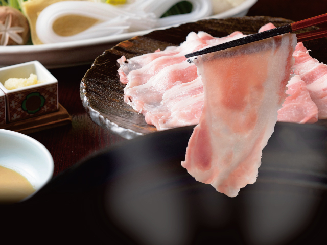 オレイン豚ロースしゃぶしゃぶ