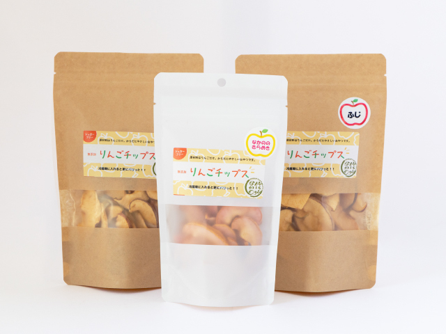 【りんごちっぷ】他の方購入禁止！！ りんごチップスセット[ふじ&なかののきらめき]