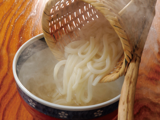 信州戸隠そば　釜揚げうどん
