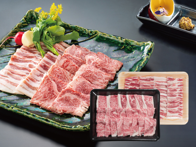 信州プレミアム牛＆信州オレイン豚焼肉セット