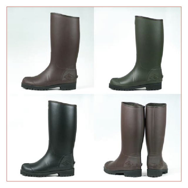 暖かでスタイルの良い防寒フィールドブーツ 《ミツウマ》グリーンフィールドGF100MU