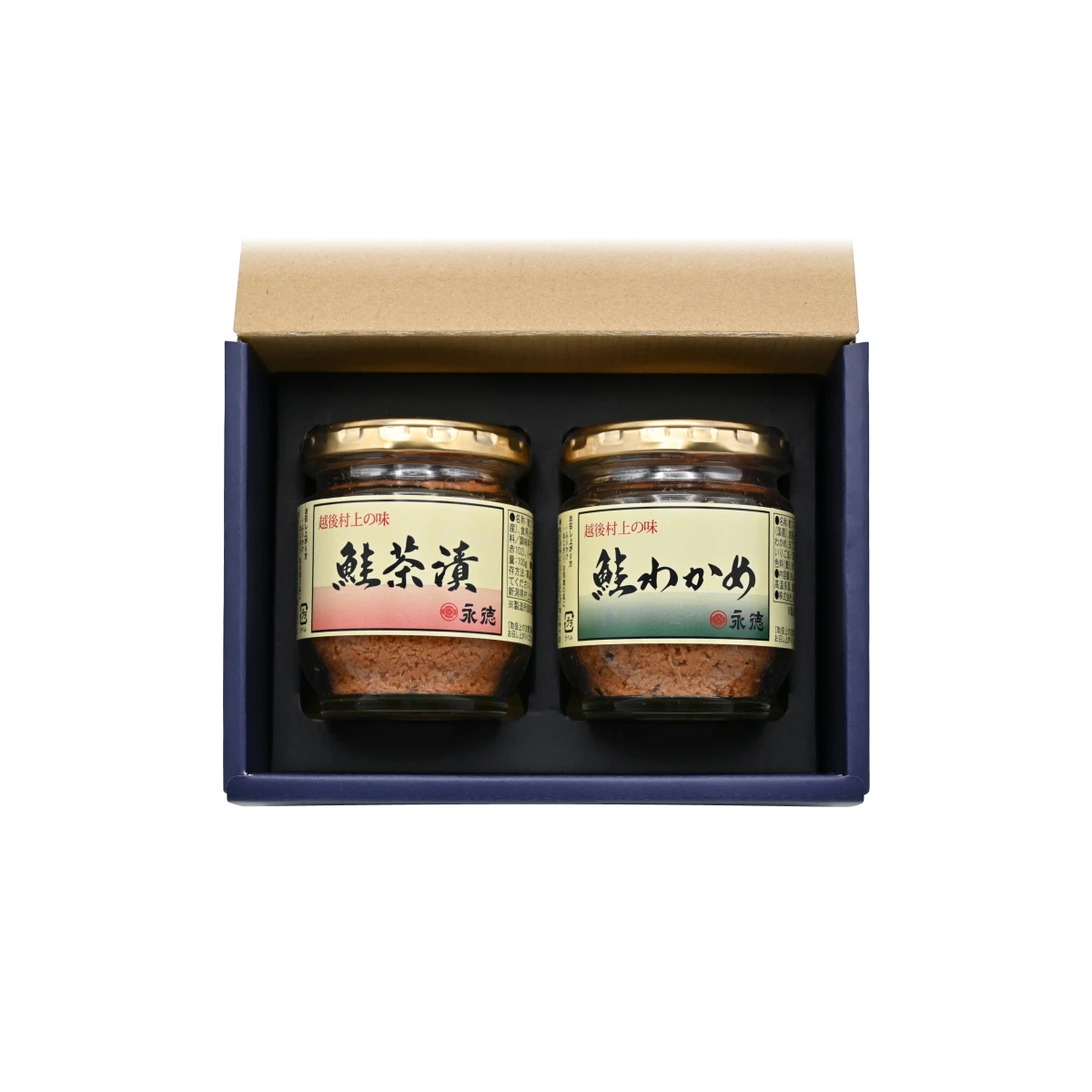 鮭茶漬・鮭わかめセット | 新潟 村上 塩引鮭(塩引き鮭)の通販 永徳 鮭乃蔵