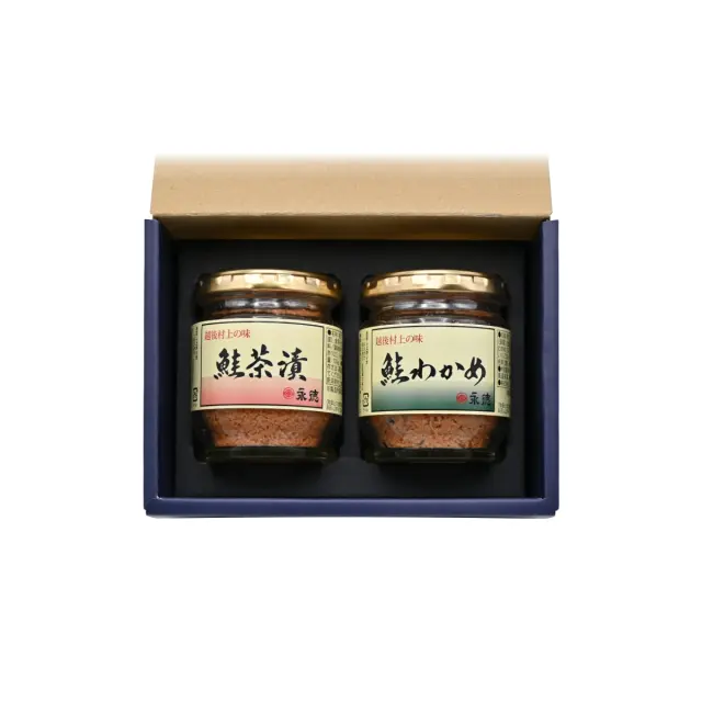 本日間限定値下げ　originalオーダー 鮭茶漬・鮭わかめセット | 新潟 村上 塩引鮭(塩引き鮭)の通販 永徳 鮭乃蔵