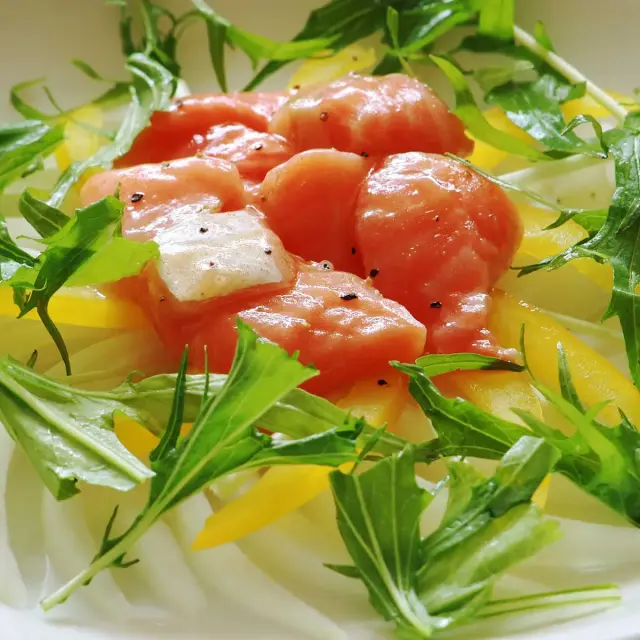 お手軽サーモン ゆずコショウ