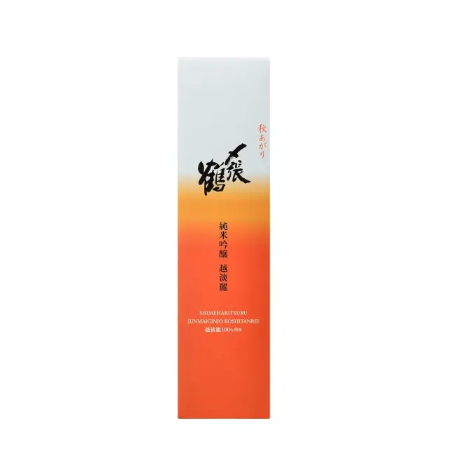 日本酒 宮尾酒造 〆張鶴 純米吟醸 越淡麗 秋あがり 720ml 化粧箱