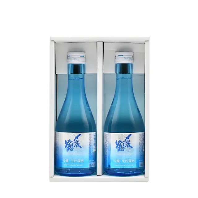 宮尾酒造 〆張鶴 吟醸 生貯蔵酒 300ml×2