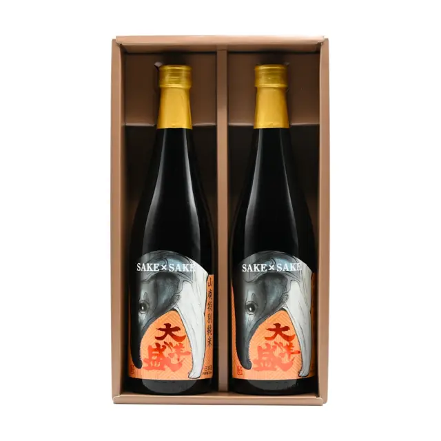 日本酒 大洋酒造 山廃特別純米 サケ×サケ 大洋盛 720ml×2本セット 化粧箱入