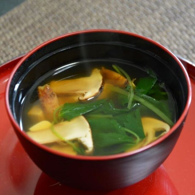 松茸お吸い物