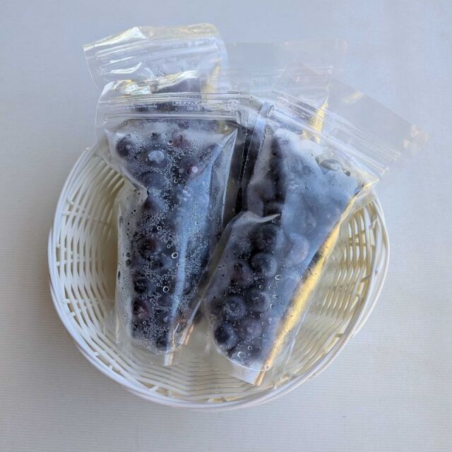 冷凍ブルーベリー