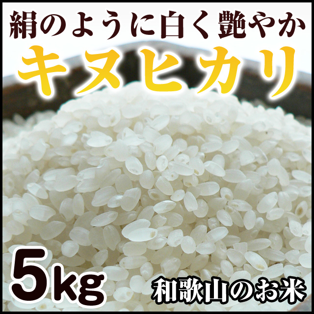 キヌヒカリ（お米） 5kg 和歌山県産 農家直送で安い | 和歌山の農家 