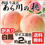 白鳳 あらかわの桃 | 和歌山の農家産直通販・販売-和味